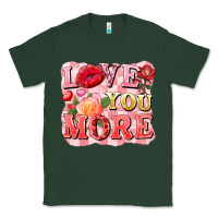 Sports Green love you more Classic Tee - FaDigitalArtStudio