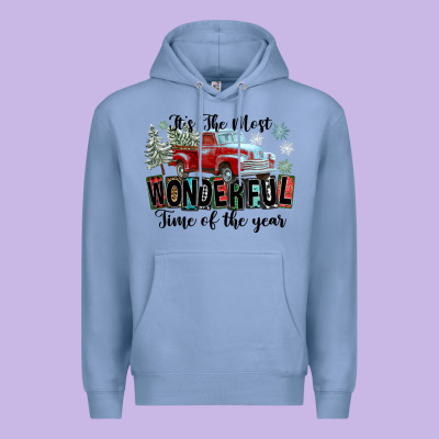 It's The Most Wonderful Time Of The Year Premium Hoodie Designed By Fadigitalartstudio