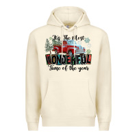 Sandshell It's The Most Wonderful Time Of The Year Premium Hoodie - FaDigitalArtStudio
