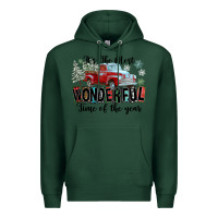 Sports Green It's The Most Wonderful Time Of The Year Premium Hoodie - FaDigitalArtStudio