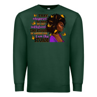 Sports Green They whispered to her afro woman Premium Sweatshirt - RanaPortraitStore