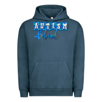 Pigment Midnight Navy autism dad Urban Hoodie - AdoDesignShop