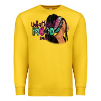Lemon Unbothered mood 24:7 Premium Sweatshirt - RanaPortraitStore