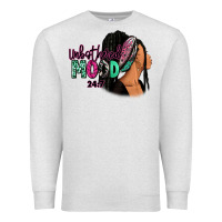 Oatmeal Heather Unbothered mood 24:7 Premium Sweatshirt - RanaPortraitStore