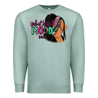 Seafoam Unbothered mood 24:7 Premium Sweatshirt - RanaPortraitStore