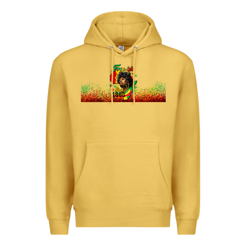 Free Ish Since 1865 Libbey Glass Premium Hoodie by HRA Design Shop | Teevron