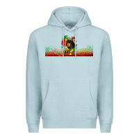 Blue Mist free ish since 1865 libbey glass Premium Hoodie - HRA Design Shop