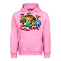 Fuchsia Pink taco dad Urban Hoodie - AdoDesignShop