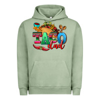 Pigment Oil Green taco dad Urban Hoodie - AdoDesignShop