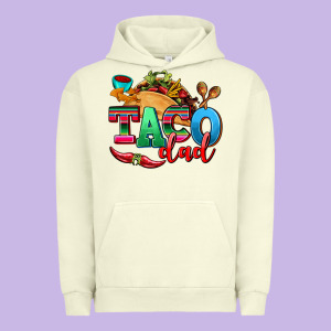 Taco Dad Urban Hoodie Designed By Adodesignshop