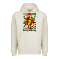 Oatmeal Heather celebrate juneteenth know your history Premium Hoodie - HRA Design Shop