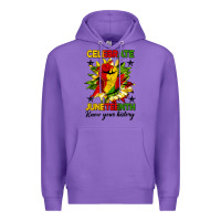 Purple celebrate juneteenth know your history Premium Hoodie - HRA Design Shop