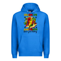 True Royal celebrate juneteenth know your history Premium Hoodie - HRA Design Shop