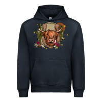 Navy cow Urban Hoodie - JahusDesignShop