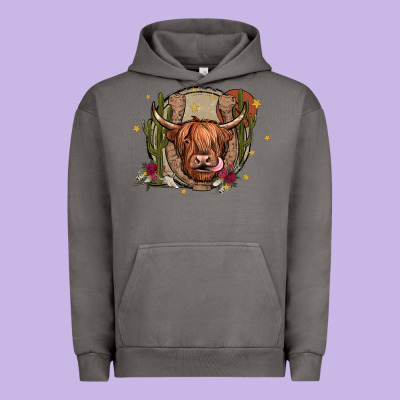 Cow Urban Hoodie Designed By Jahusdesignshop