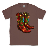 Chestnut cowboy boots christmas Classic Tee - RanaPortraitStore