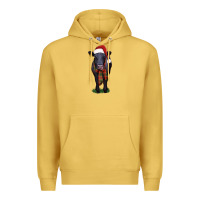 Antique Gold black angus Premium Hoodie - RanaPortraitStore