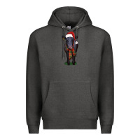 Charcoal Heather black angus Premium Hoodie - RanaPortraitStore