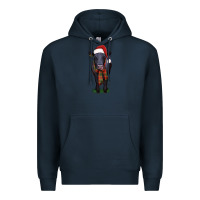 Navy black angus Premium Hoodie - RanaPortraitStore