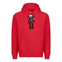 Red black angus Premium Hoodie - RanaPortraitStore
