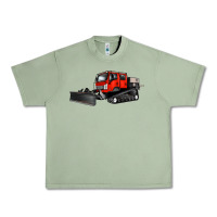 Oil Green snowcat Urban Heavy Tee - Artiststas