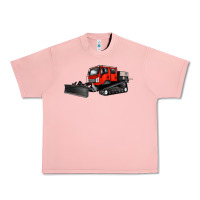 Salmon snowcat Urban Heavy Tee - Artiststas