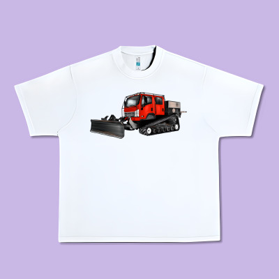 Snowcat Urban Heavy Tee Designed By Artiststas