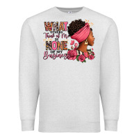 What Other Think Of Me Is None Of My Business Afro Premium Sweatshirt | Teevron