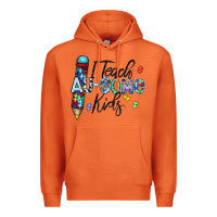 Carrot i teach au some kids Premium Hoodie - CowhideDigitalArt