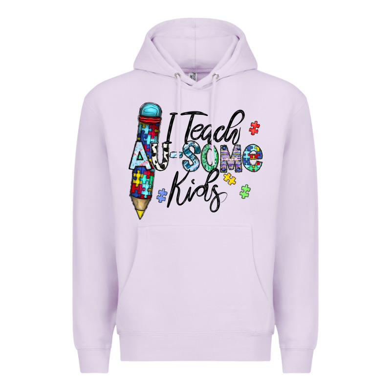 I Teach Au Some Kids Premium Hoodie by CowhideDigitalArt | Teevron