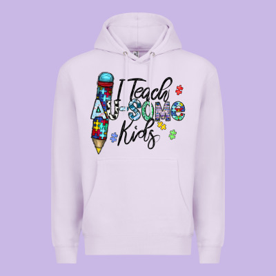 I Teach Au Some Kids Premium Hoodie Designed By Cowhidedigitalart