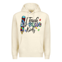 Sandshell i teach au some kids Premium Hoodie - CowhideDigitalArt