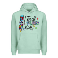 Seafoam i teach au some kids Premium Hoodie - CowhideDigitalArt