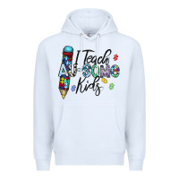 White i teach au some kids Premium Hoodie - CowhideDigitalArt