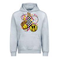 Heather Grey retro softball Urban Hoodie - JahusDesignShop