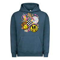 Pigment Midnight Navy retro softball Urban Hoodie - JahusDesignShop