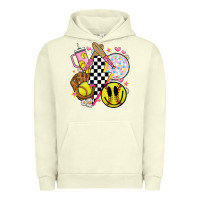 Pigment Pistachio retro softball Urban Hoodie - JahusDesignShop