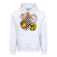 White retro softball Urban Hoodie - JahusDesignShop