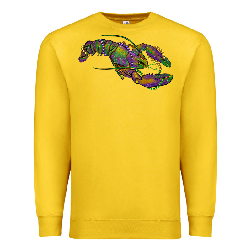 Mardi Gras Crawfish Premium Sweatshirt by RanaPortraitStore | Teevron