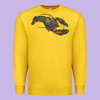 Premium Sweatshirt Mardi Gras Crawfish