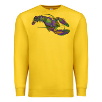 Lemon Mardi Gras Crawfish Premium Sweatshirt - RanaPortraitStore
