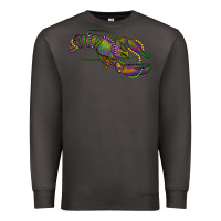 Smoke Mardi Gras Crawfish Premium Sweatshirt - RanaPortraitStore