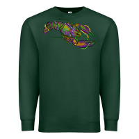 Sports Green Mardi Gras Crawfish Premium Sweatshirt - RanaPortraitStore