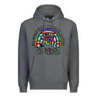 Rock in a world where you can be anything be kind Premium Hoodie - CowhideDigitalArt