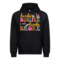 Black kinda boujee kinda broke Urban Hoodie - JahusDesignShop
