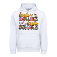 White kinda boujee kinda broke Urban Hoodie - JahusDesignShop