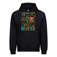 Black living life somewhere between jesus take the wheel Urban Hoodie - JahusDesignShop