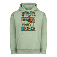 Pigment Oil Green living life somewhere between jesus take the wheel Urban Hoodie - JahusDesignShop