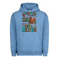 Pigment Pebble Blue living life somewhere between jesus take the wheel Urban Hoodie - JahusDesignShop