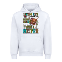 White living life somewhere between jesus take the wheel Urban Hoodie - JahusDesignShop
